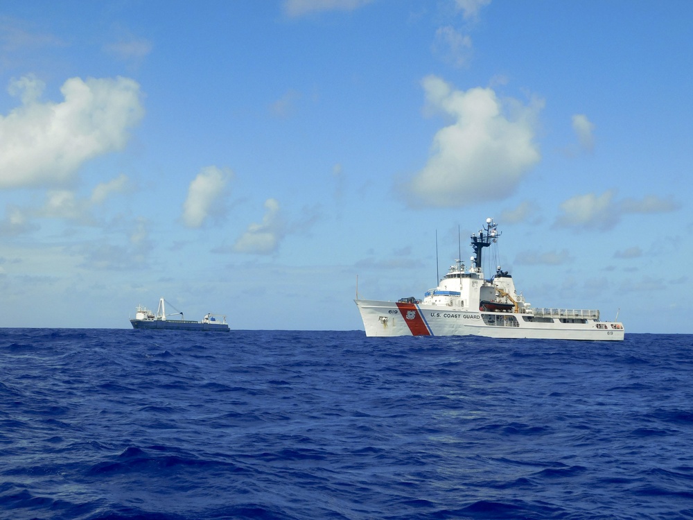 Dvids Images Coast Guard Rescues 10 From Disabled Ship In The