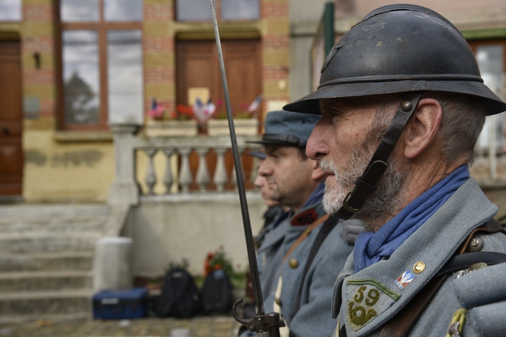 Sgt. Alvin C. York Wreath Laying Ceremony, Châtel-Chéhéry, France