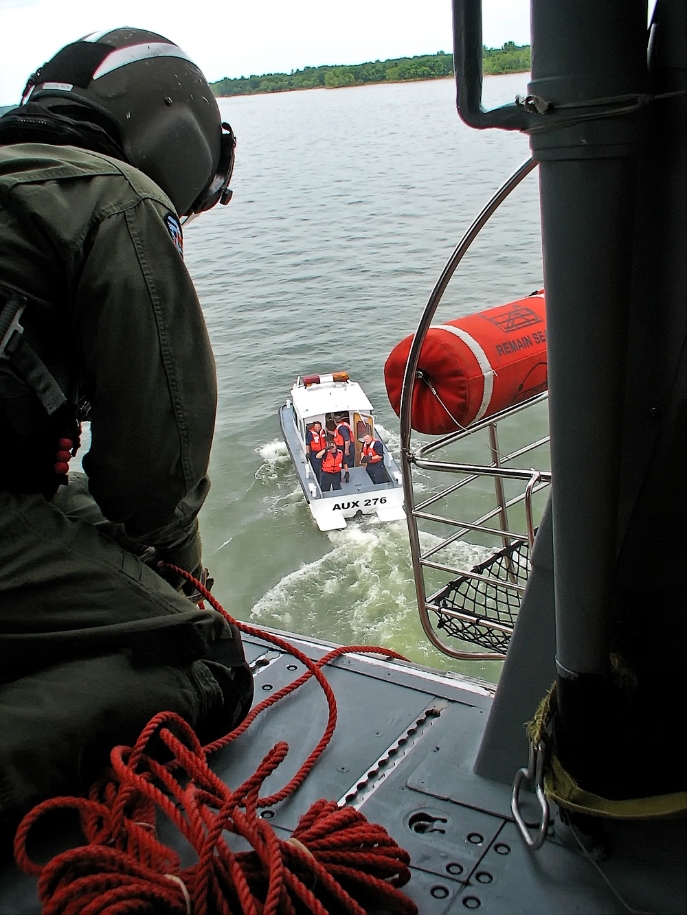 Coast Guard works with Auxiliary