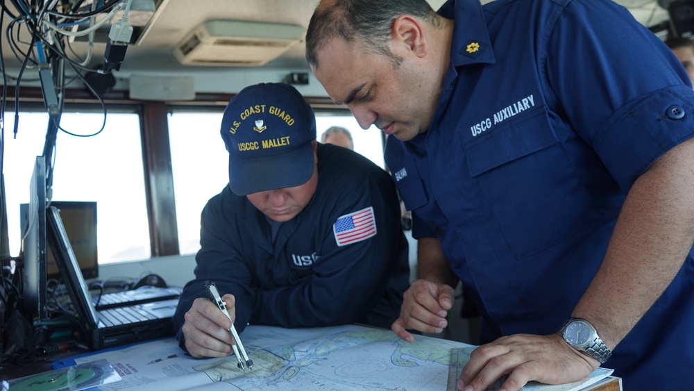 Coast Guard works with Auxiliary