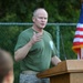 Schmidt speaks during Combat Dining In
