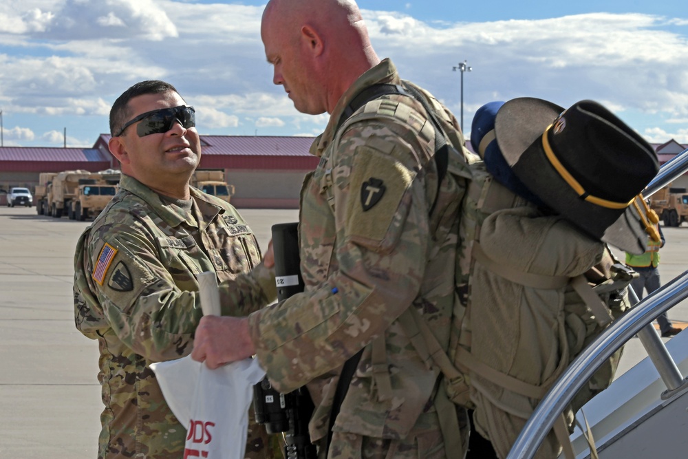 1-124 CAV Soldiers return home from overseas deployment