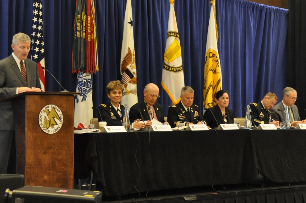 U.S. Army Surgeon General, MEDCOM Executive Deputy speak at AUSA’s Army Civilians forum