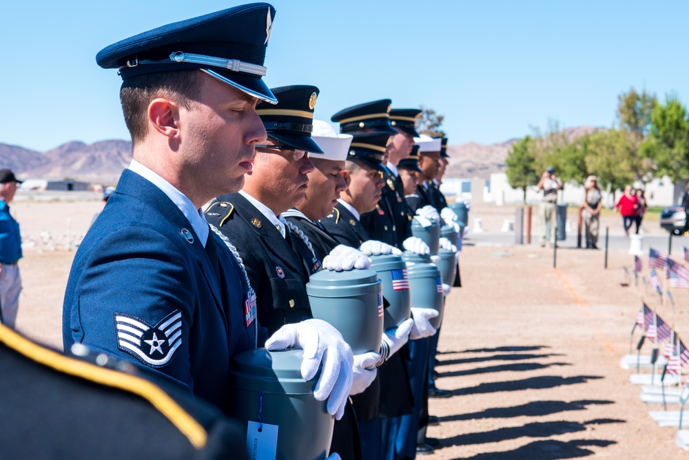 Gone, But Not Forgotten -- Missing in Nevada Project Provides Final Resting Place for Unclaimed Veterans' Cremated Remains
