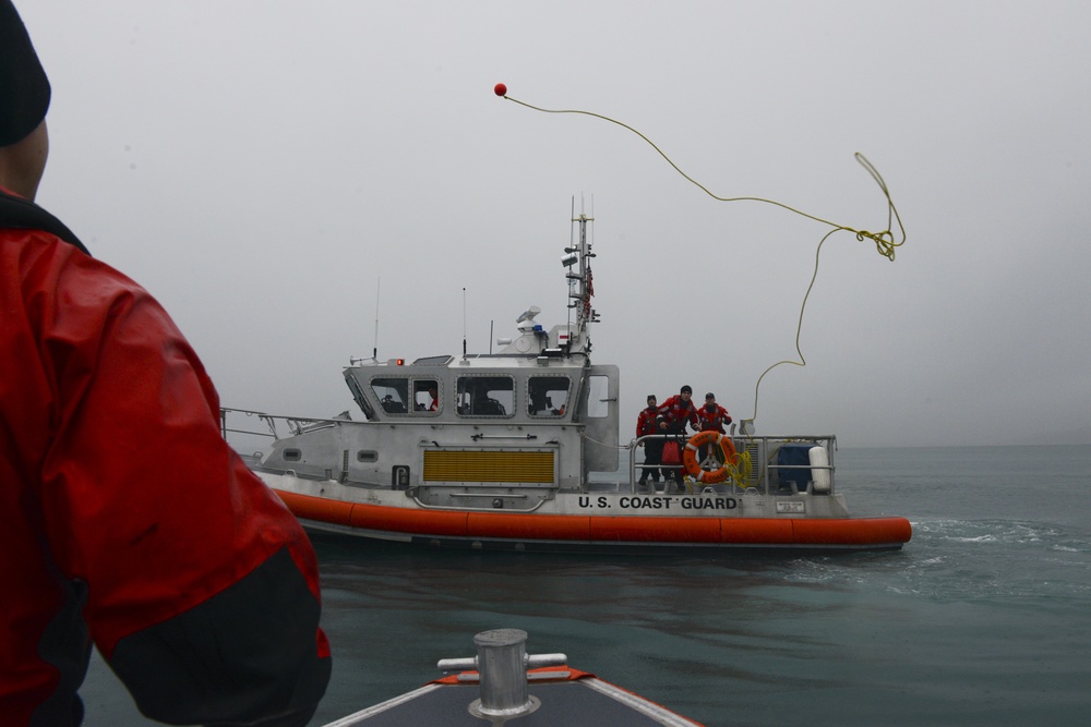 Coast Guard Station Valdez crew tests proficiency