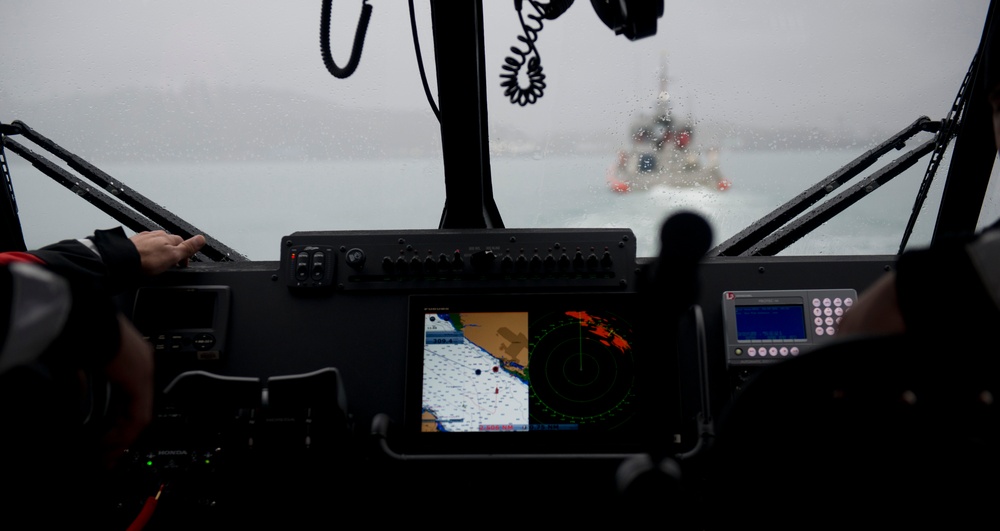 Coast Guard Station Valdez crew tests proficiency