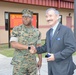 The U.S. Ambassador to South Korea visits Marines in Pohang