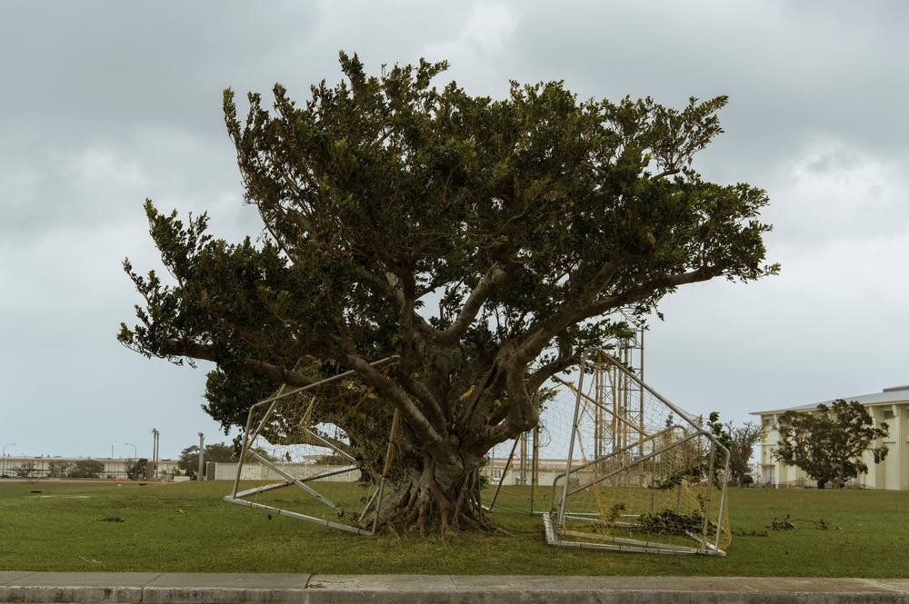 Team Kadena Recovers from Typhoon Trami