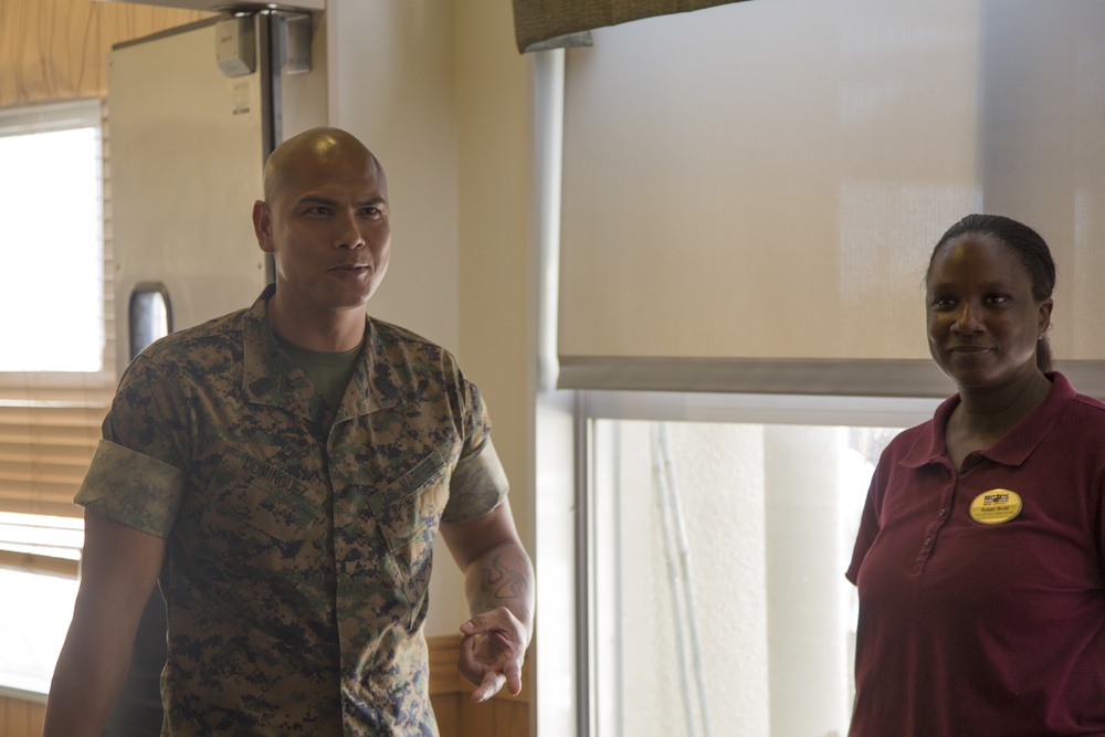 Wheel of questions: SAPR quizzes Marines