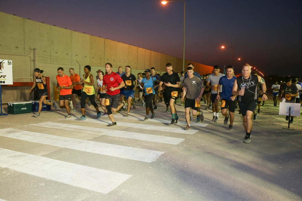 Camp As-Sayliyah Hosts Army Ten-Miler Shadow Run