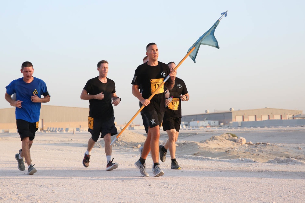 Camp As-Sayliyah Hosts Army Ten-Miler Shadow Run