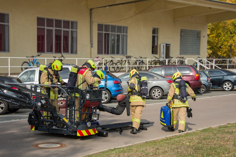 Firefighters’ Evacuation and Rescue Training