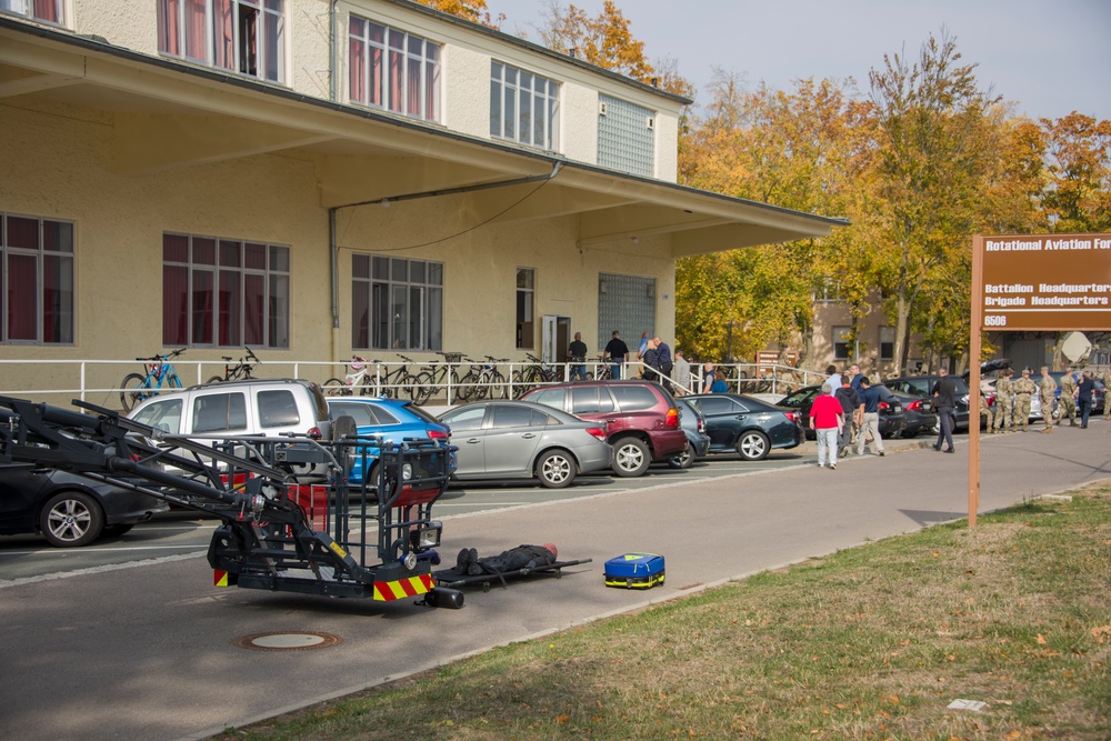 Firefighters’ Evacuation and Rescue Training