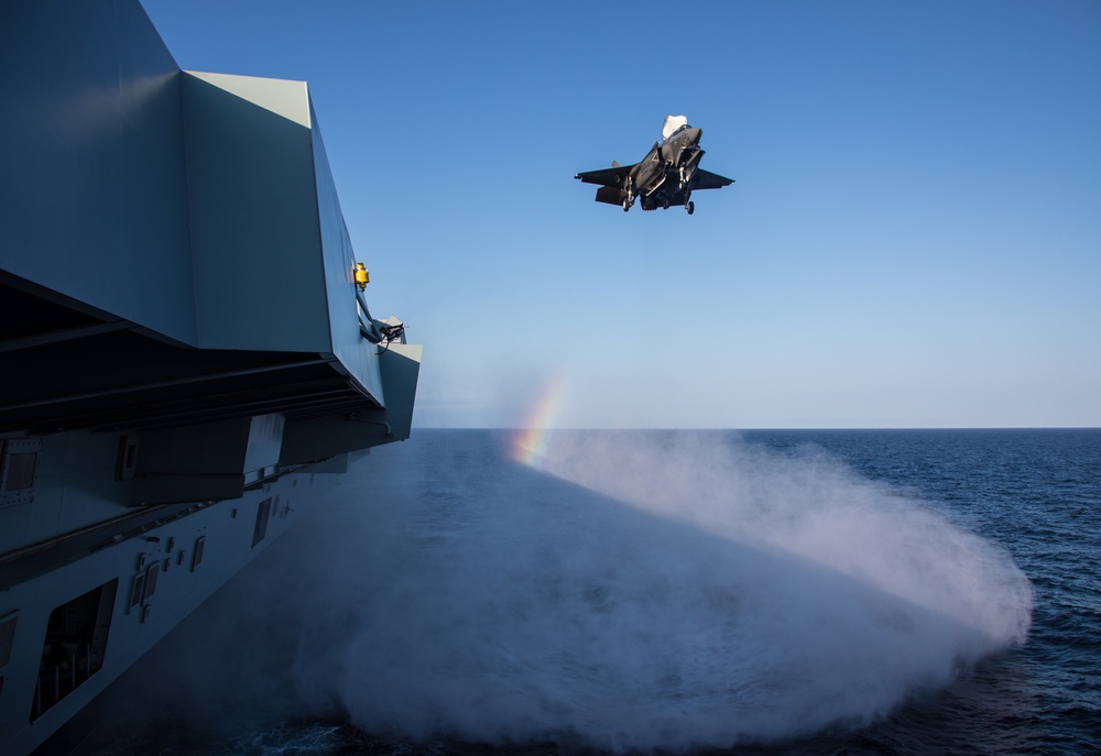 F-35B Lightning II Developmental Trials onboard HMS Queen Elizabeth