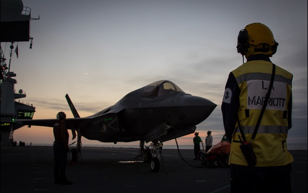 F-35B Lightning II Developmental Trials onboard HMS Queen Elizabeth