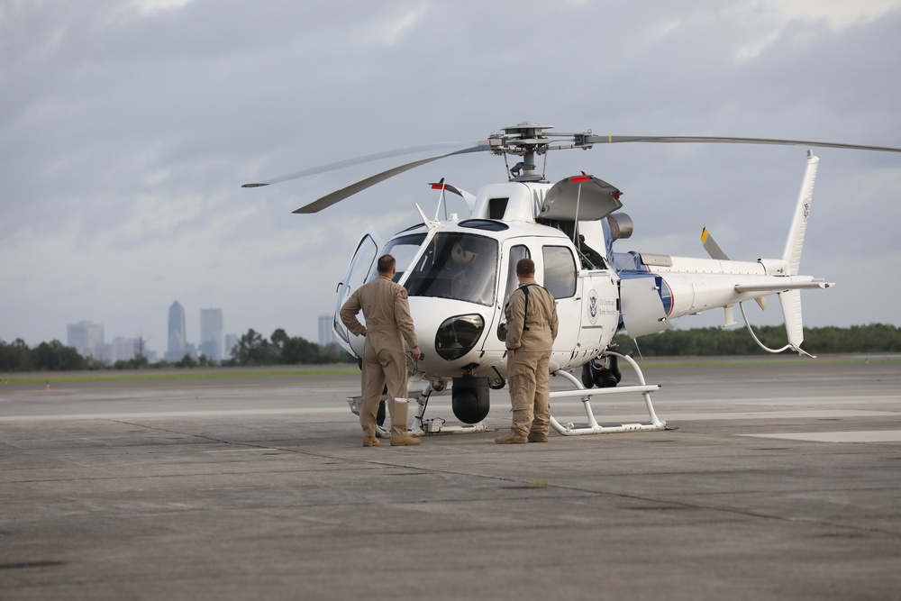 CBP AMO responds following landfall of Hurricane Michael