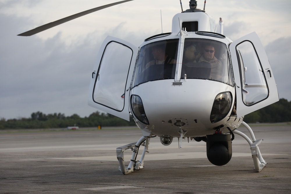 CBP AMO responds following landfall of Hurricane Michael