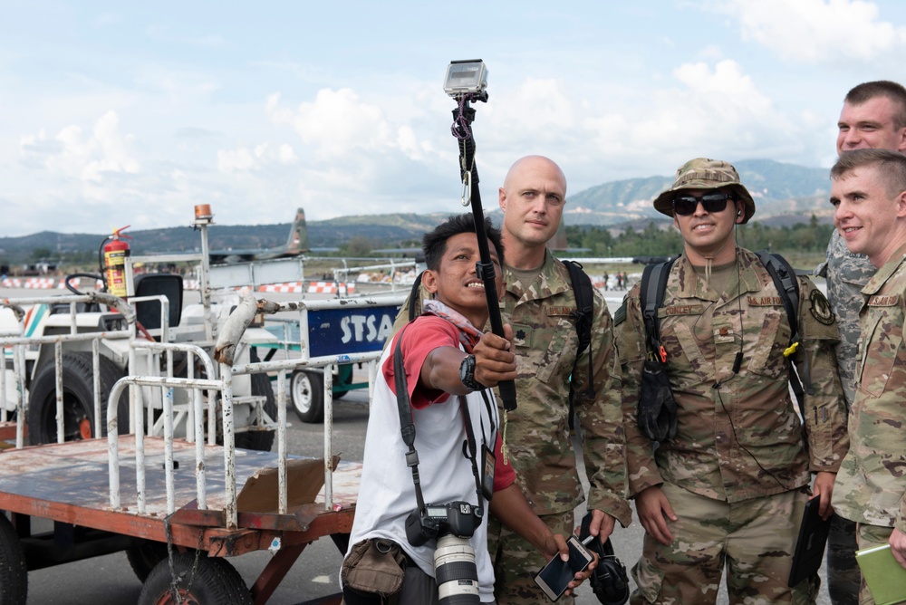 Indonesian Humanitarian relief expands with Multinational Support, Efforts