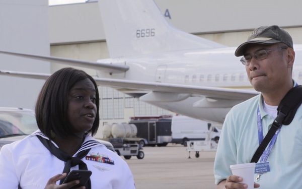 NHHC Public Affairs staff at 2018 NAS Oceana Air Show