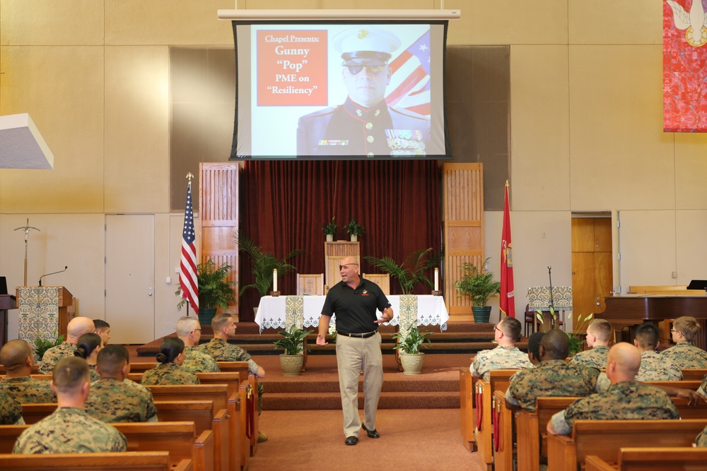 Gunnery Sgt. Nick Popaditch guest speaker at MCAS Miramar