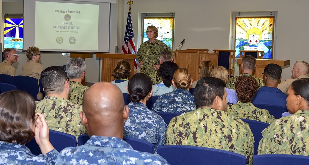 Navy Medicine East hosts reception to thank reservists for answering the call