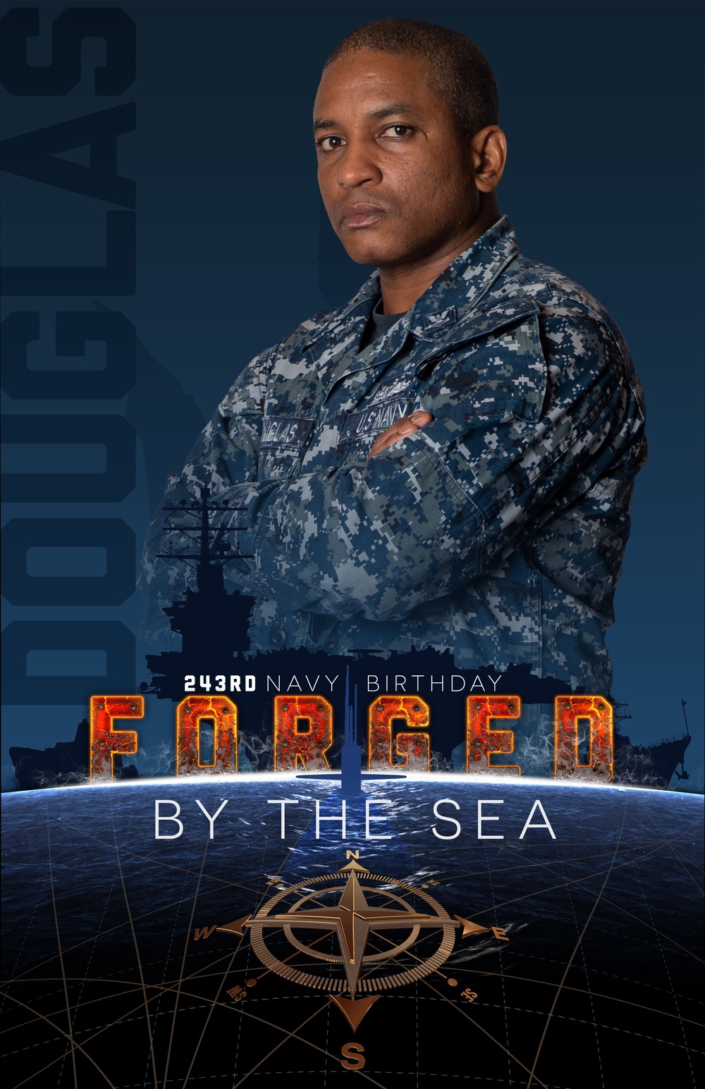 Navy 243rd Birthday - Forged by the Sea