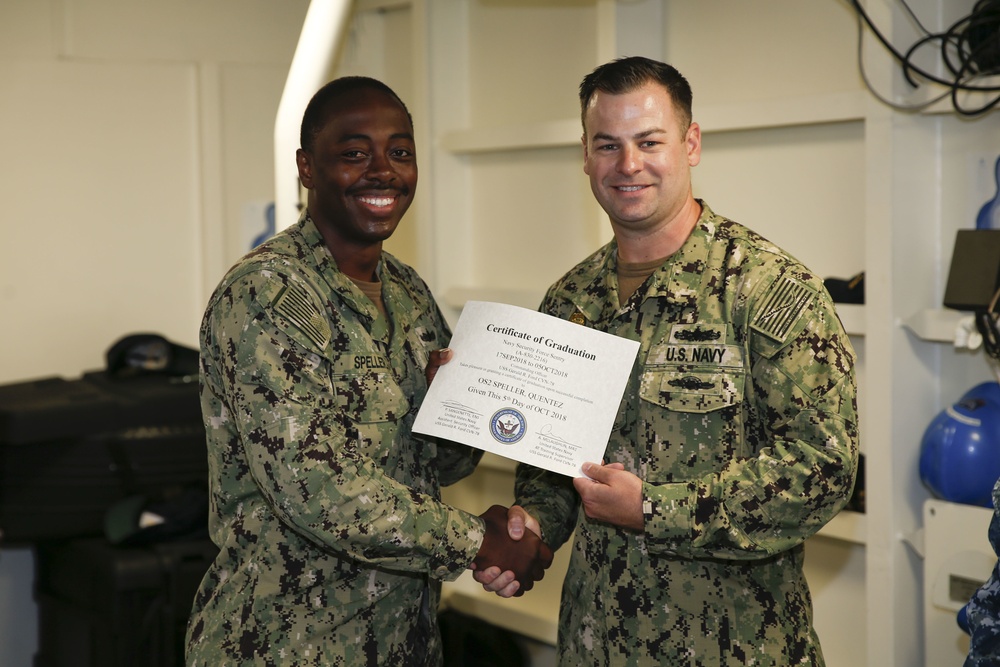 Security Reaction Force Bravo Class Graduation