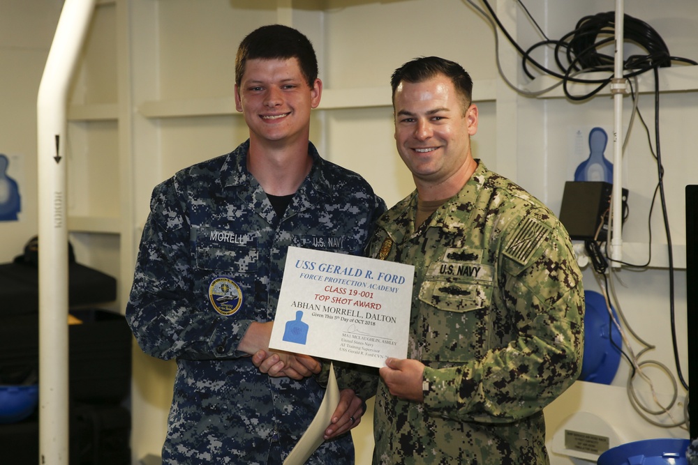 Security Reaction Force Bravo Class Graduation