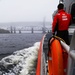 Coast Guard underway in Thames River