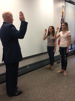 New Ohio Air National Guard recruit follows her father’s path