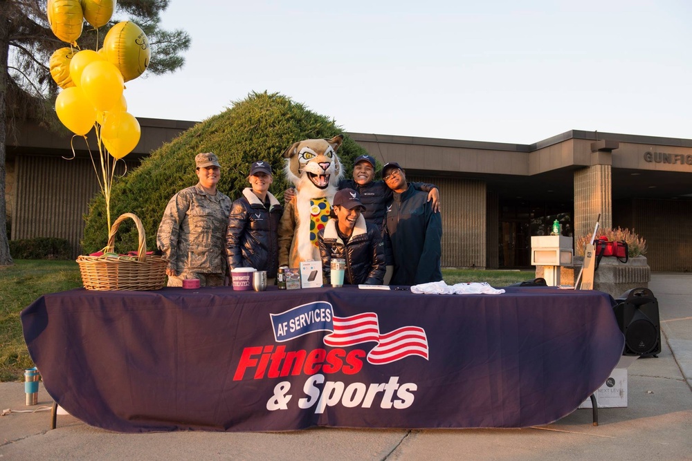 The 366 Force Supprt Support Squadron hosts a 5k run