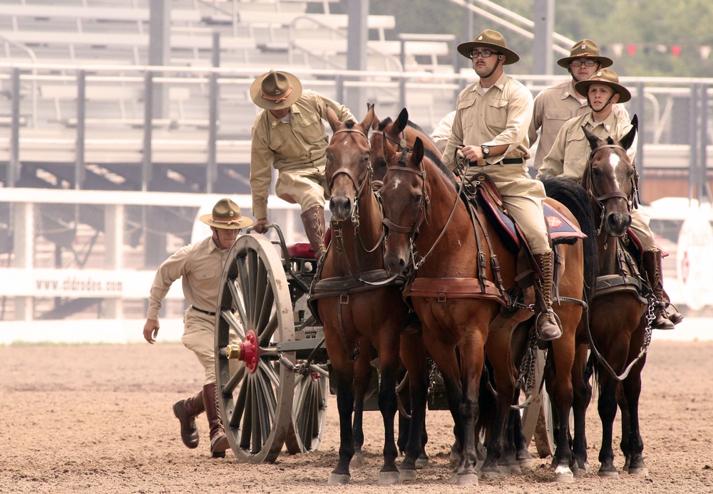 Fort Sill Half Section thrills Cheyenne audiences