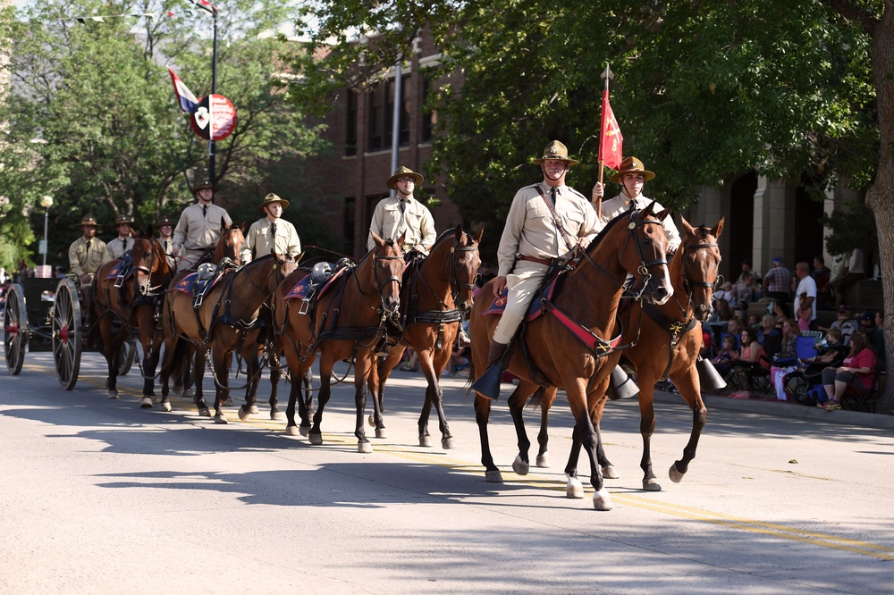 Fort Sill Half Section thrills Cheyenne audiences