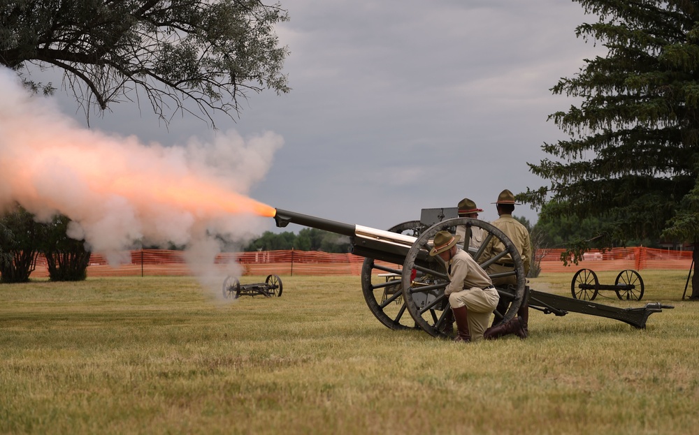 Fort Sill Half Section thrills Cheyenne audiences