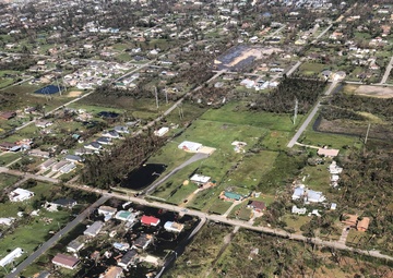 CBP AMO surveys the damage wrought by Hurricane Michael