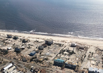 CBP AMO surveys the damage wrought by Hurricane Michael