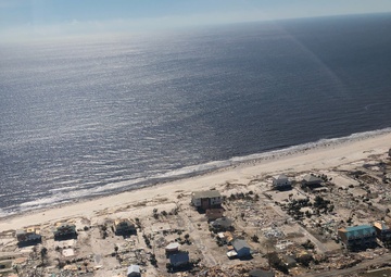 CBP AMO surveys the damage wrought by Hurricane Michael