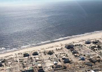 CBP AMO surveys the damage wrought by Hurricane Michael