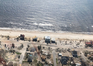 CBP AMO surveys the damage wrought by Hurricane Michael