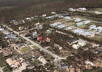 CBP AMO surveys the damage wrought by Hurricane Michael