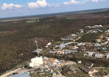 CBP AMO surveys the damage wrought by Hurricane Michael