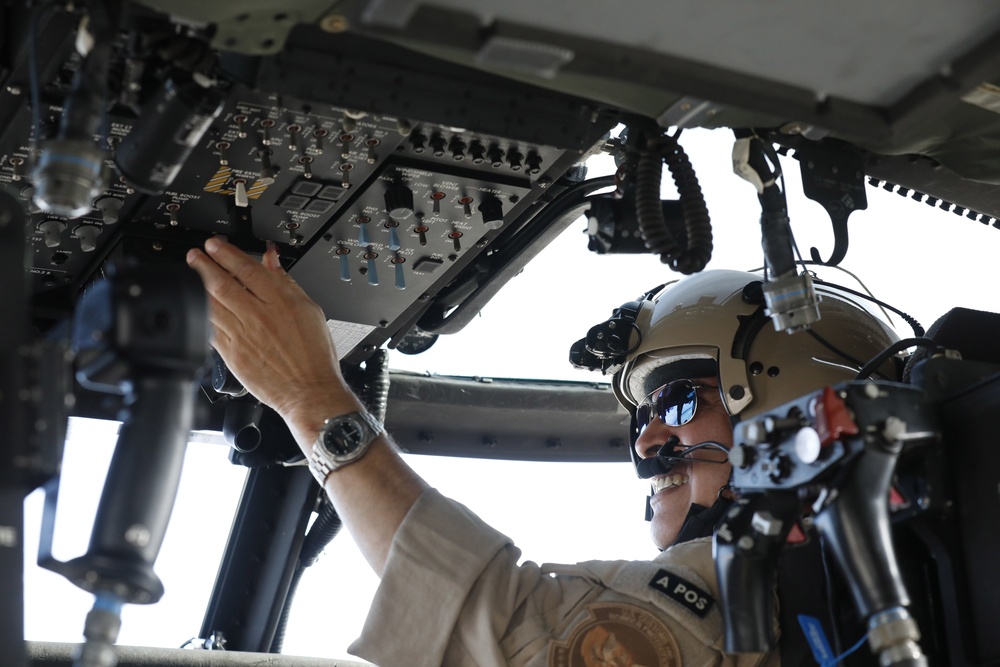 AMO Black Hawk crew surveys damage in Hurricane Michael's wake