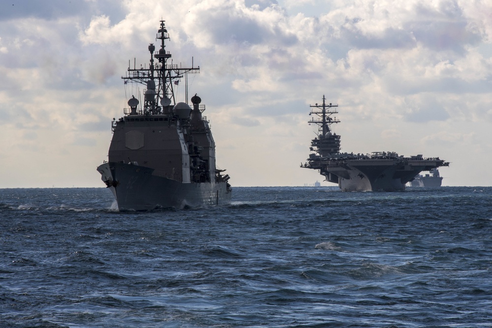 USS Benfold Participates in IFR 2018