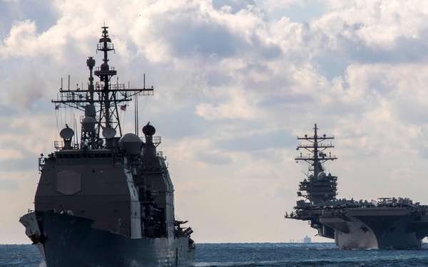 USS Benfold Participates in IFR 2018