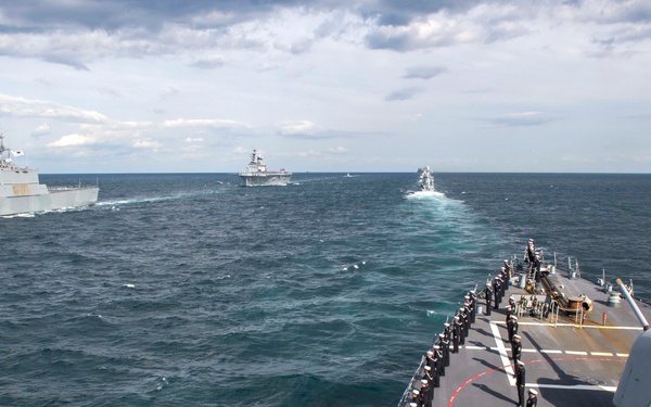 USS Benfold Participates in IFR 2018