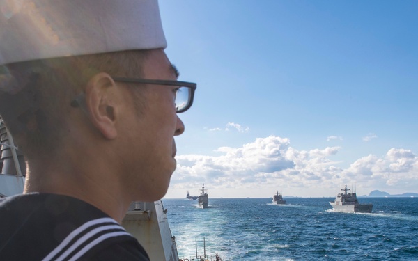 USS Benfold Participates in IFR 2018