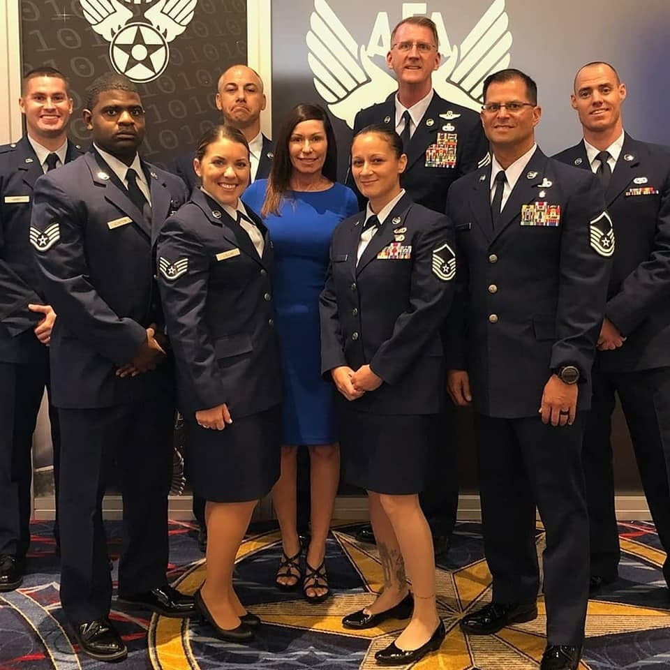 Air Force Association recognizes Florida Reserve Wing