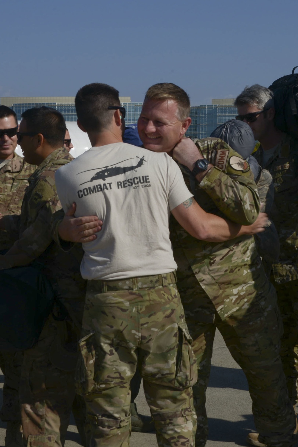 California Air National Guardsmen returns home from deployment