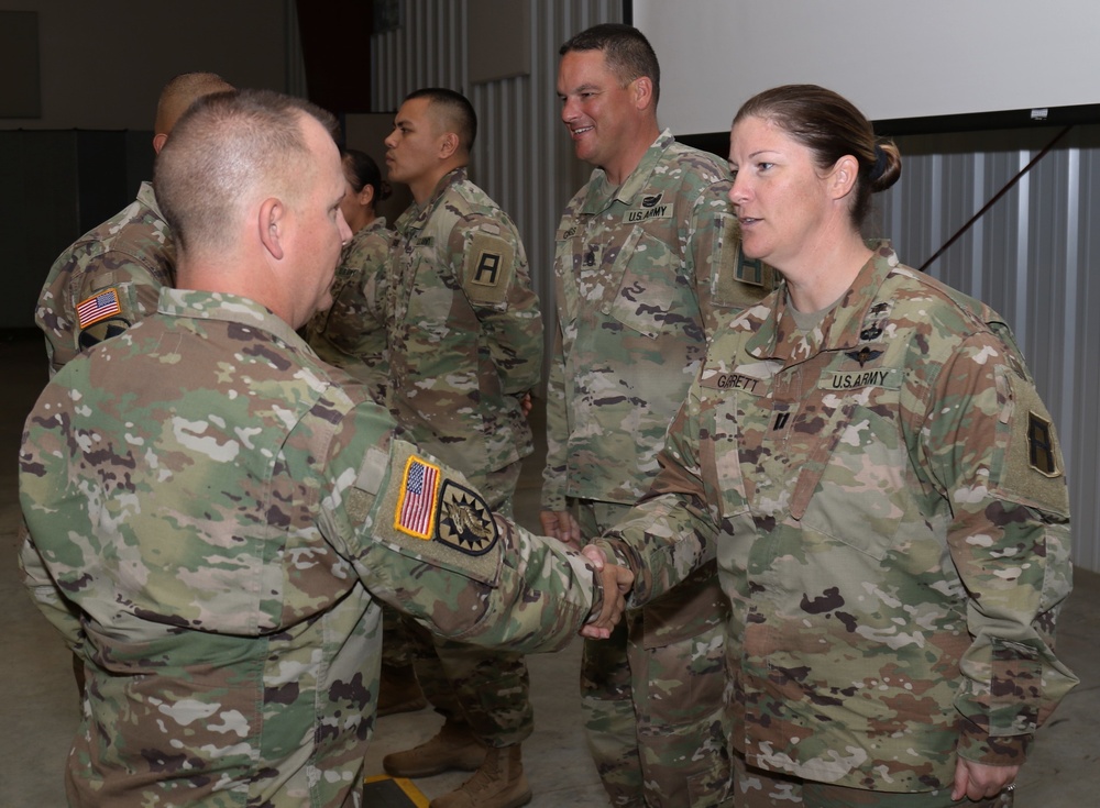 224th Sustainment Brigade goes to Warfighter 19-1