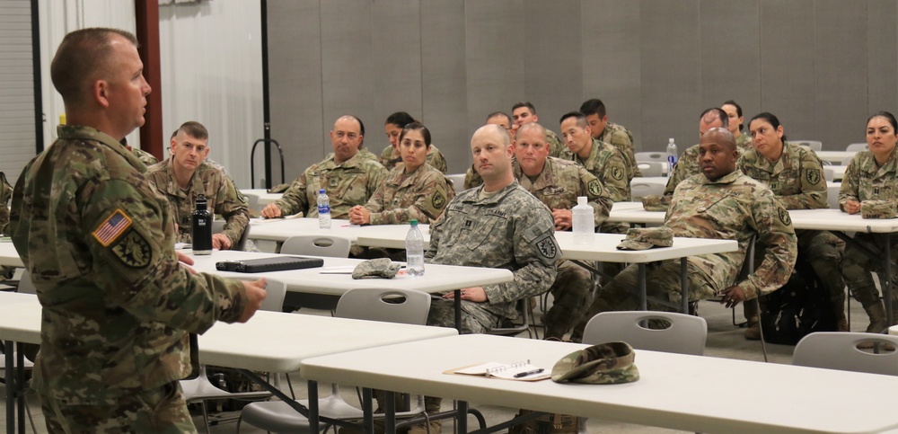 224th Sustainment Brigade goes to Warfighter 19-1